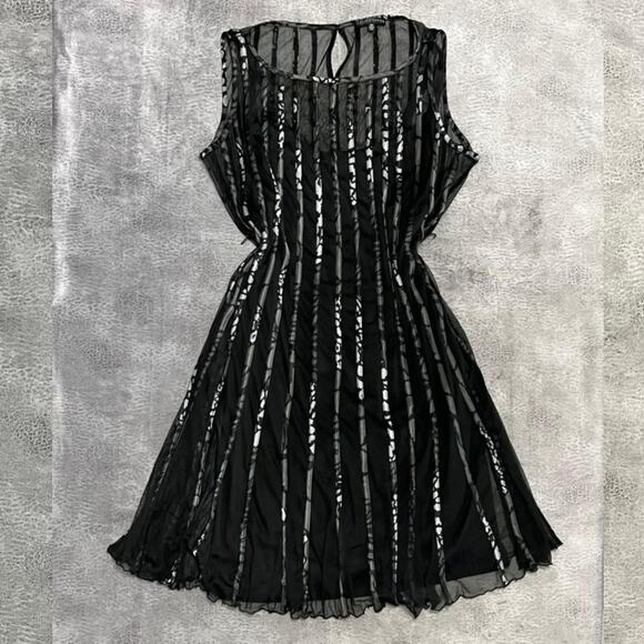 Sandra darren maxi mesh dress - Picture 1 of 7